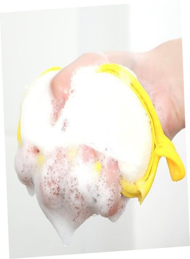 BUGUUYO High-Efficiency Round Kitchen Sponges 10pcs Double-Sided Dish Scrubbers Quick Stain Remover Breathable Material - Image 4